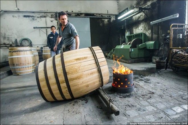 Как делают бочки для коньяка