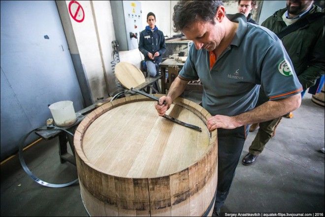 Как делают бочки для коньяка