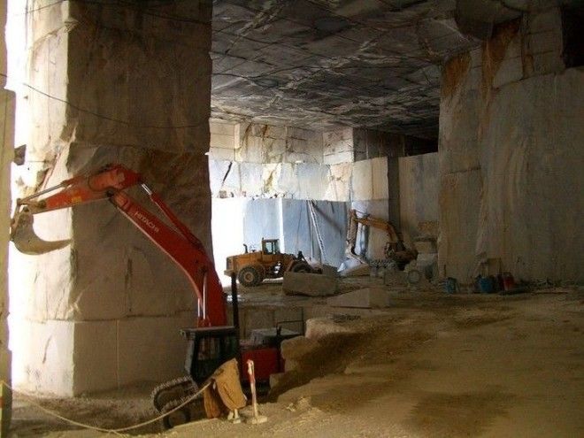 Как добывают мрамор Месторождения и добыча