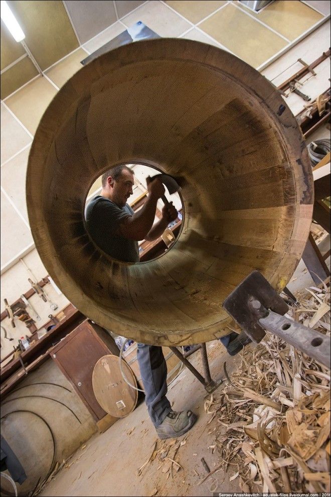 Как делают бочки для коньяка