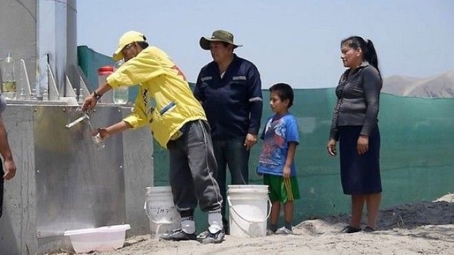 Билборды для сбора воды