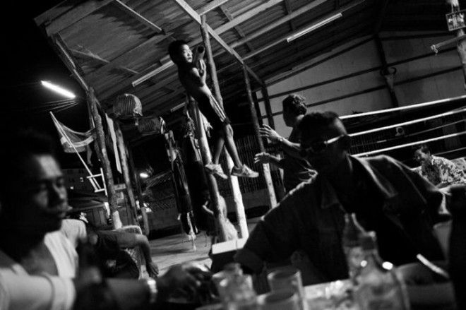 Дети Таиланда - профессиональные боксеры (26 фото)