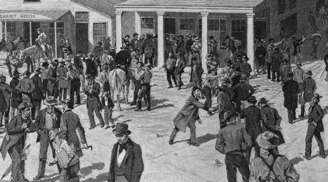 Кровавые деньги Шериф и его команда продолжили делать деньги на смерти Мурьеты. Тур по всей Калифорнии приносил Лаву и компании хорошую прибыль: люди платили по доллару за право взглянуть на останки бедняги бандита. Но в Сан-Франциско случился досадный промах. На представление заявилась сестра Мурьеты и громогласно объявила, что труп принадлежит неизвестному человеку.