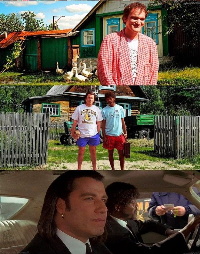 24 фото о том что было бы если бы знаменитые фильмы сняли в наших реалиях