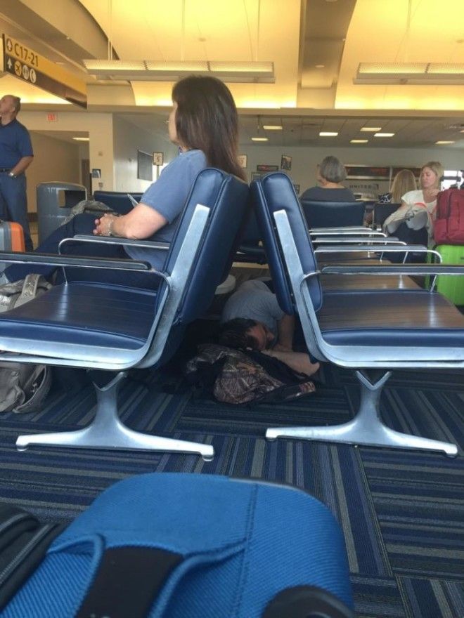 20 уморительных фотографий о том что работникам аэропорта скучно не бывает