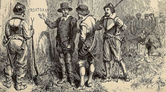 Таинственное исчезновение Но война Англии с Испанией помешала планам губернатора. Уайт вернулся только через три года и с ужасом обнаружил, что колонисты просто растворились в воздухе. Никаких следов борьбы не было, зато стены форта оказались расписаны странным словом. Честно говоря, одно прочтение его вызывает мурашки по коже — CROATOAN.