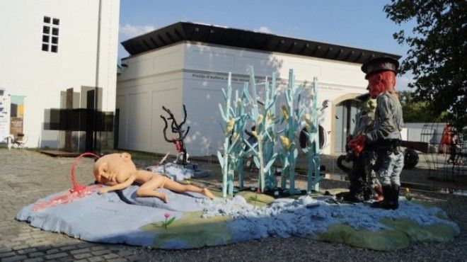 Один из самых молодых музеев современного искусства находится в реконструированном историческом здании Сововых Мельниц