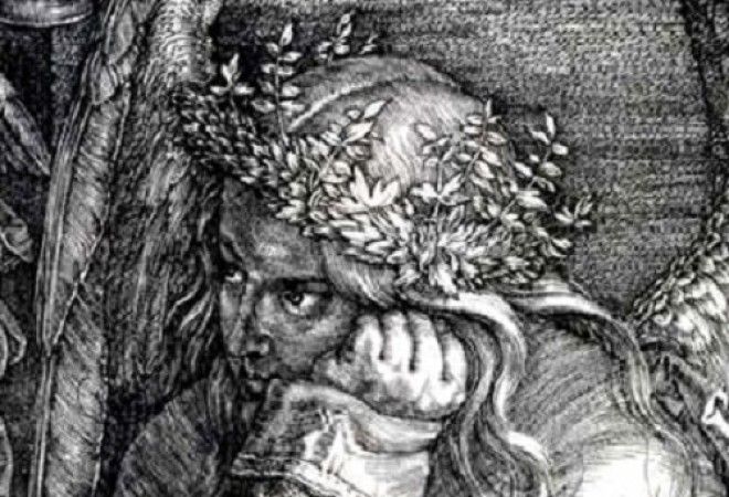 Фрагмент гравюры Меланхолия I Автор А Дюрер Фото kaplyasvetaru